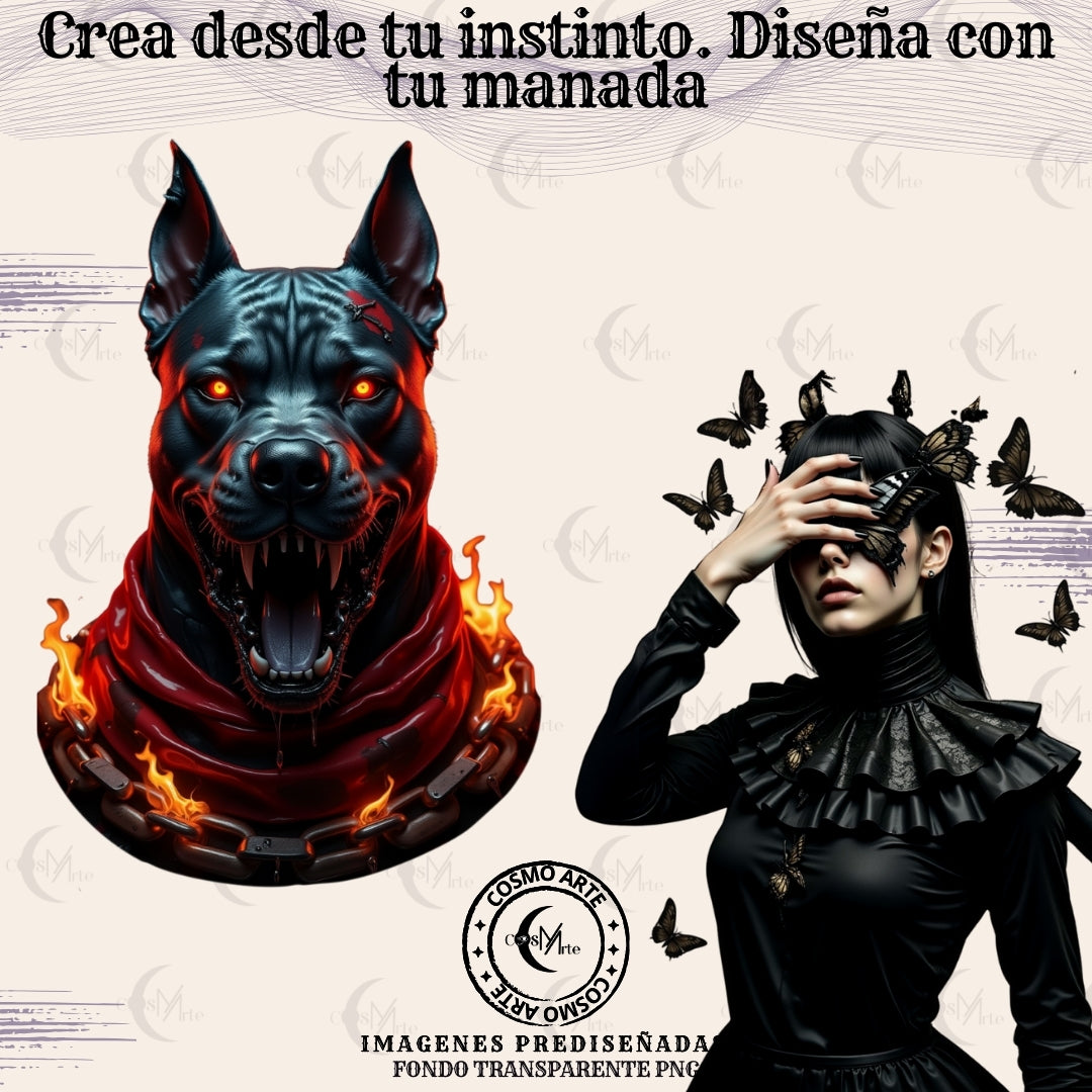 pack de 38 imágenes – guardianes de la noche | lobos, sombras y magia lunar | png descargable