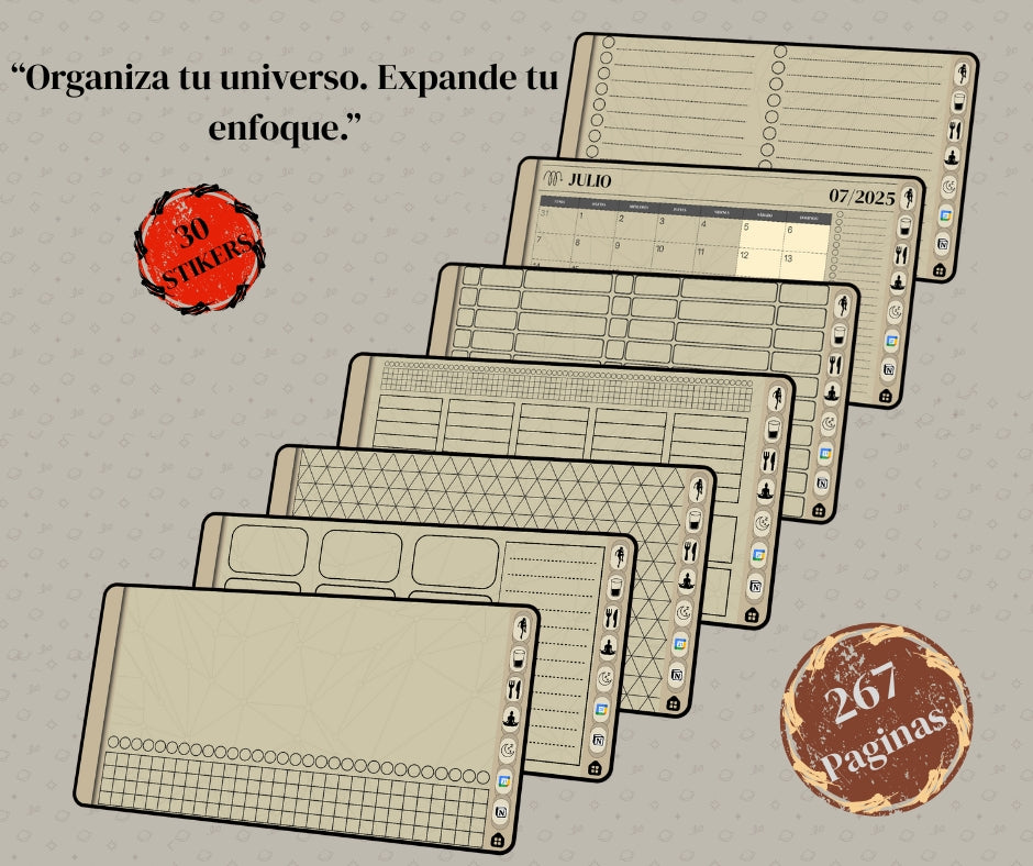 Orbitario Cósmico - Diario Digital Interactivo